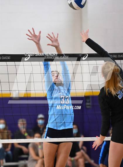 Thumbnail 3 in Mercy vs. Marymount (Durango Fall Classic) photogallery.
