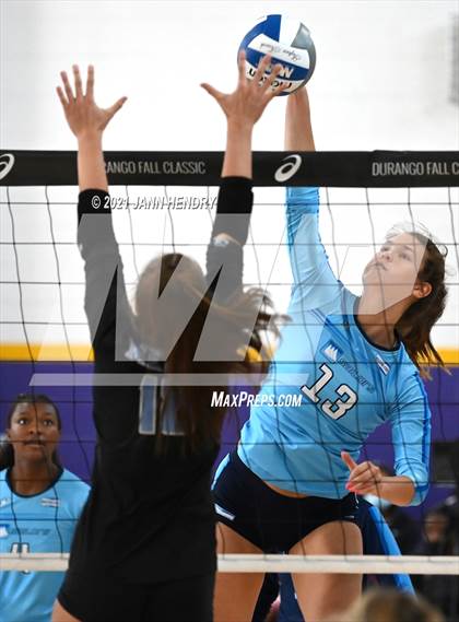 Thumbnail 2 in Mercy vs. Marymount (Durango Fall Classic) photogallery.