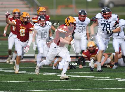 Thumbnail 1 in John F. Kennedy Catholic vs. New Bremen (OHSAA D7 Final)  photogallery.