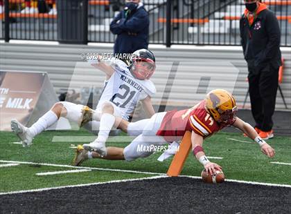 Thumbnail 1 in John F. Kennedy Catholic vs. New Bremen (OHSAA D7 Final)  photogallery.