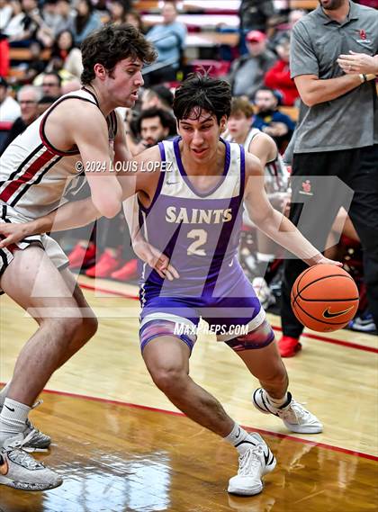 Thumbnail 1 in JSerra Catholic vs. St. Augustine (Nike Extravaganza) photogallery.