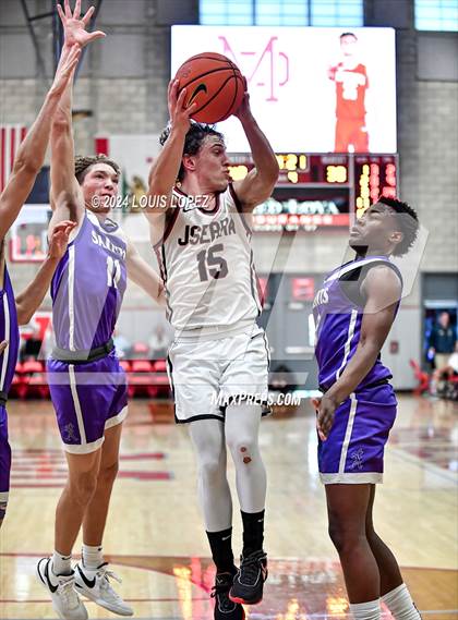 Thumbnail 2 in JSerra Catholic vs. St. Augustine (Nike Extravaganza) photogallery.