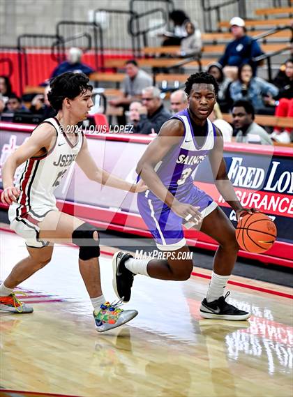 Thumbnail 2 in JSerra Catholic vs. St. Augustine (Nike Extravaganza) photogallery.