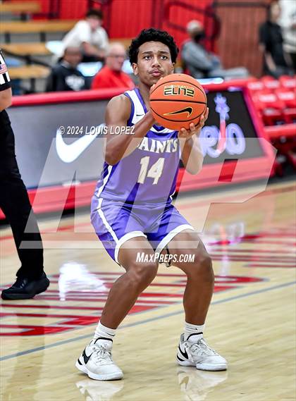 Thumbnail 1 in JSerra Catholic vs. St. Augustine (Nike Extravaganza) photogallery.