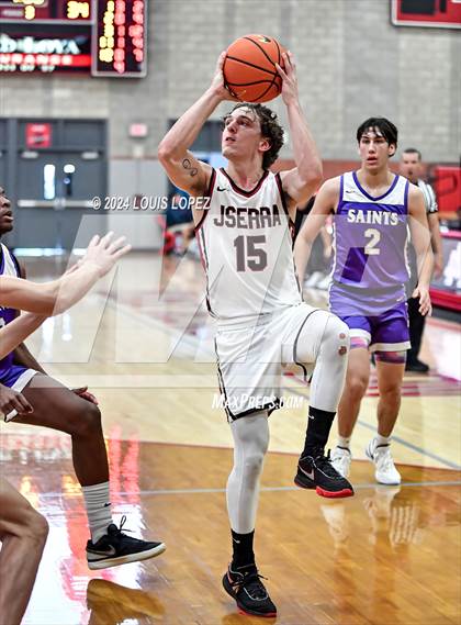 Thumbnail 2 in JSerra Catholic vs. St. Augustine (Nike Extravaganza) photogallery.