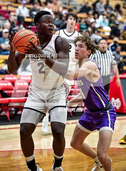 Thumbnail 2 in JSerra Catholic vs. St. Augustine (Nike Extravaganza) photogallery.