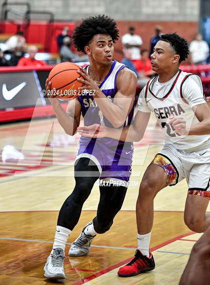 Thumbnail 3 in JSerra Catholic vs. St. Augustine (Nike Extravaganza) photogallery.