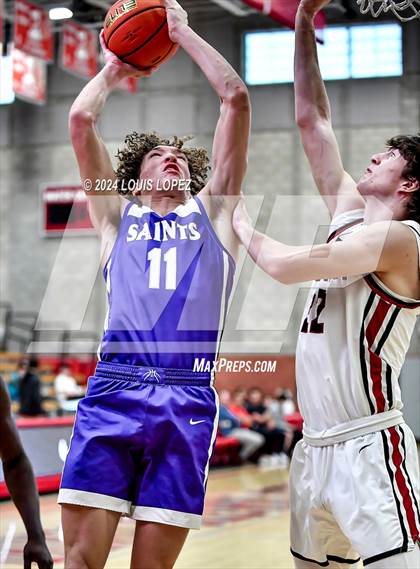 Thumbnail 2 in JSerra Catholic vs. St. Augustine (Nike Extravaganza) photogallery.
