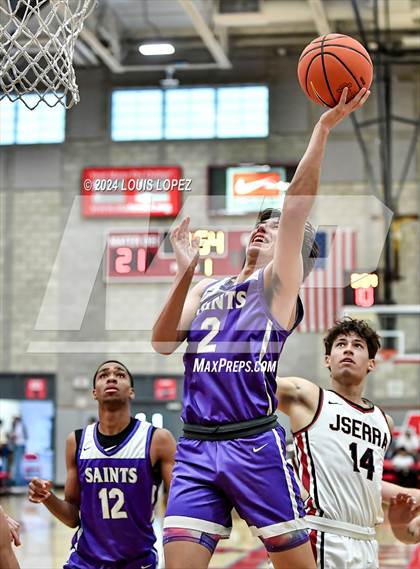 Thumbnail 2 in JSerra Catholic vs. St. Augustine (Nike Extravaganza) photogallery.