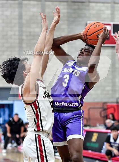Thumbnail 1 in JSerra Catholic vs. St. Augustine (Nike Extravaganza) photogallery.