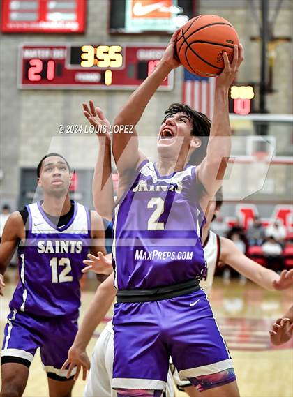 Thumbnail 3 in JSerra Catholic vs. St. Augustine (Nike Extravaganza) photogallery.
