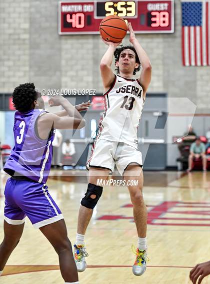 Thumbnail 2 in JSerra Catholic vs. St. Augustine (Nike Extravaganza) photogallery.
