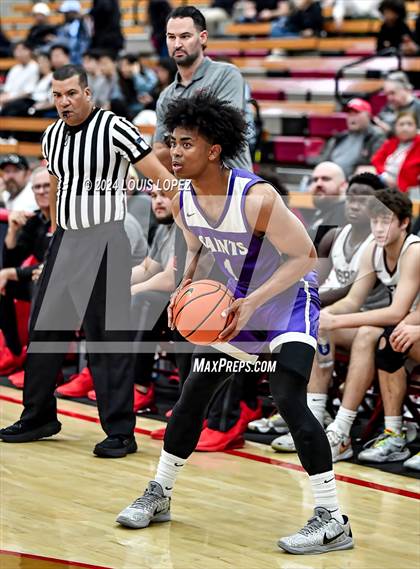 Thumbnail 3 in JSerra Catholic vs. St. Augustine (Nike Extravaganza) photogallery.