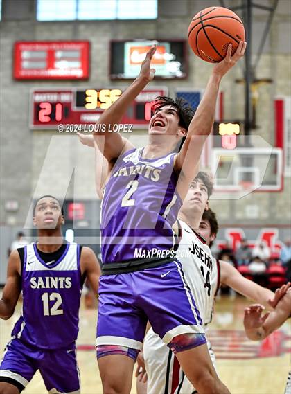 Thumbnail 1 in JSerra Catholic vs. St. Augustine (Nike Extravaganza) photogallery.