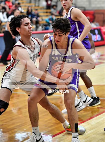 Thumbnail 1 in JSerra Catholic vs. St. Augustine (Nike Extravaganza) photogallery.