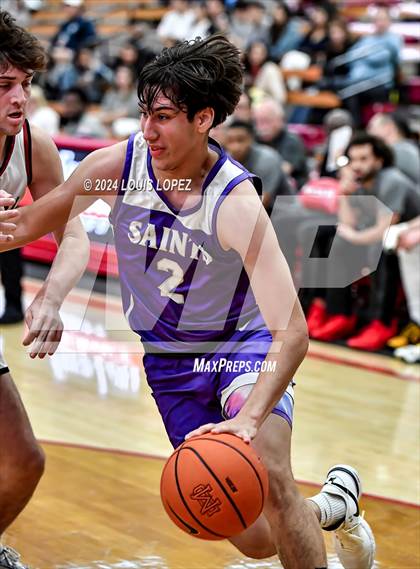 Thumbnail 2 in JSerra Catholic vs. St. Augustine (Nike Extravaganza) photogallery.