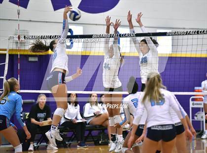 Thumbnail 1 in Marymount vs Mercy (Durango Fall Classic) photogallery.