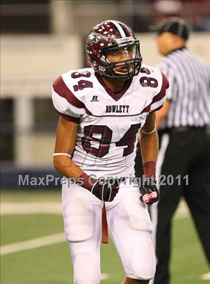 Thumbnail 3 in Rowlett vs. Copperas Cove (5A Division ll Regional Playoff ) photogallery.