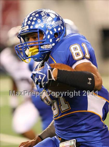 Thumbnail 3 in Rowlett vs. Copperas Cove (5A Division ll Regional Playoff ) photogallery.