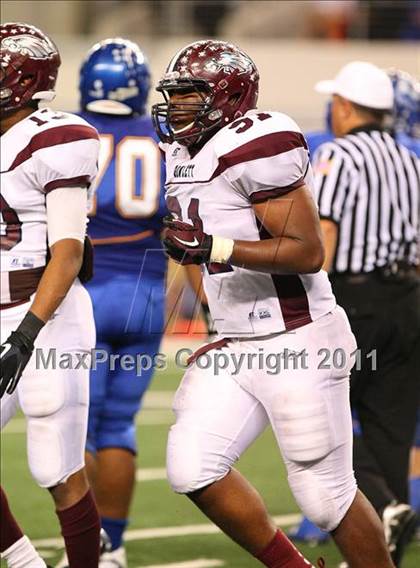 Thumbnail 1 in Rowlett vs. Copperas Cove (5A Division ll Regional Playoff ) photogallery.