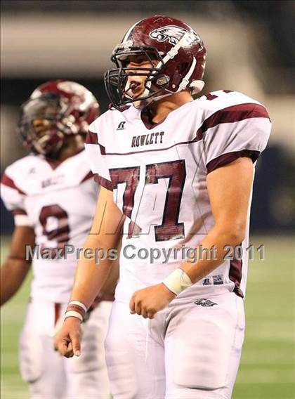 Thumbnail 3 in Rowlett vs. Copperas Cove (5A Division ll Regional Playoff ) photogallery.