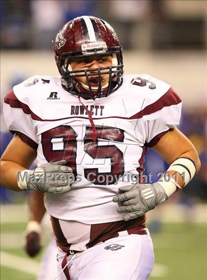 Thumbnail 1 in Rowlett vs. Copperas Cove (5A Division ll Regional Playoff ) photogallery.