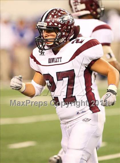 Thumbnail 1 in Rowlett vs. Copperas Cove (5A Division ll Regional Playoff ) photogallery.