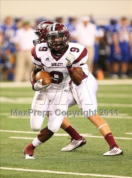 Thumbnail 3 in Rowlett vs. Copperas Cove (5A Division ll Regional Playoff ) photogallery.