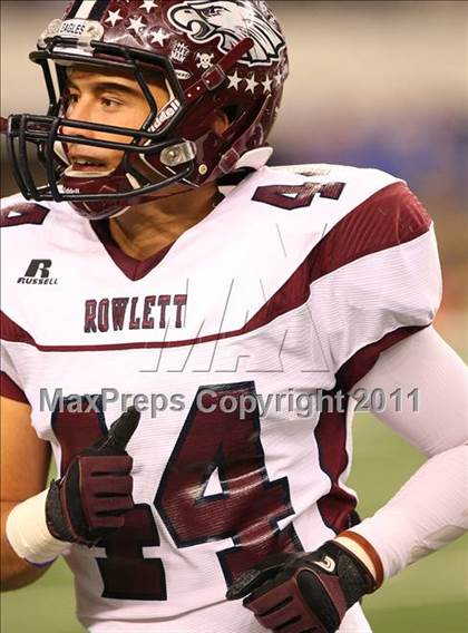 Thumbnail 1 in Rowlett vs. Copperas Cove (5A Division ll Regional Playoff ) photogallery.