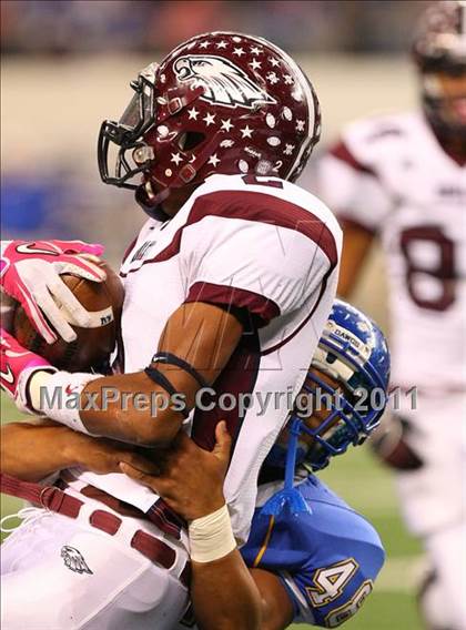 Thumbnail 2 in Rowlett vs. Copperas Cove (5A Division ll Regional Playoff ) photogallery.