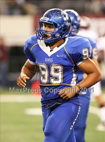 Thumbnail 3 in Rowlett vs. Copperas Cove (5A Division ll Regional Playoff ) photogallery.