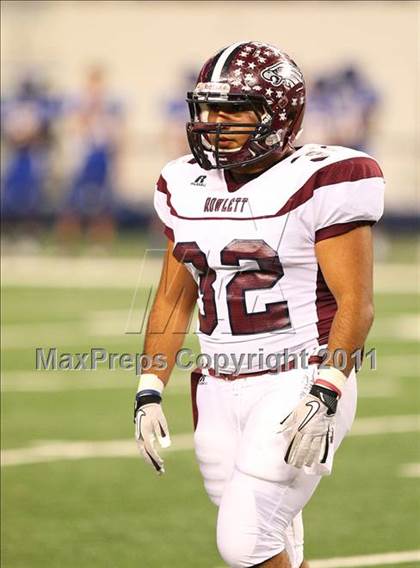 Thumbnail 2 in Rowlett vs. Copperas Cove (5A Division ll Regional Playoff ) photogallery.