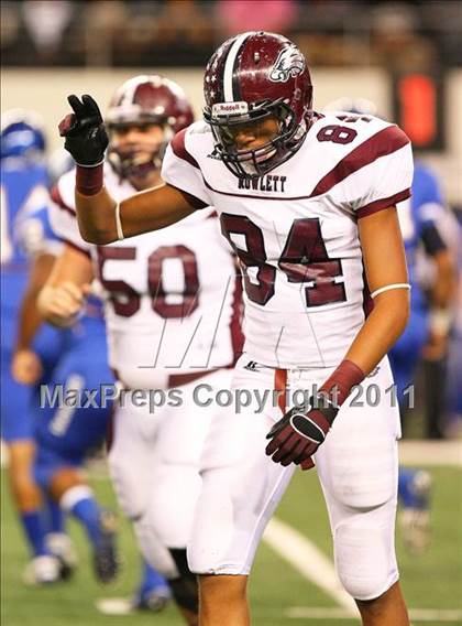 Thumbnail 2 in Rowlett vs. Copperas Cove (5A Division ll Regional Playoff ) photogallery.