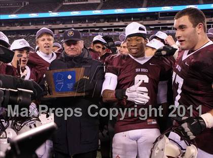 Thumbnail 2 in Don Bosco vs. Bergen Catholic (NJSIAA Non-Public Group 4 Final)  photogallery.