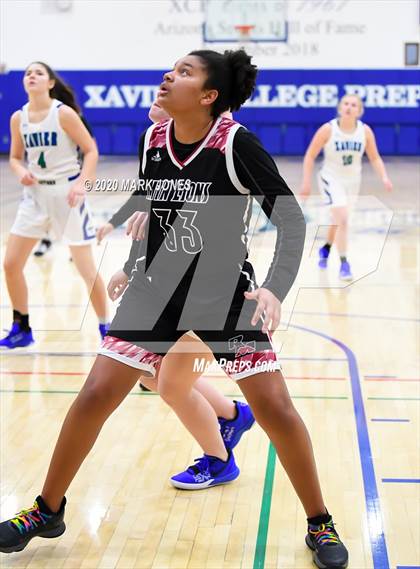 Thumbnail 1 in Red Mountain @ Xavier College Prep (AIA 6A Play-In Playoff) photogallery.