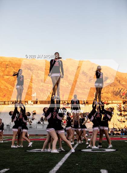 Thumbnail 1 in American Fork vs. Copper Hills (UHSAA 6A - 2nd Round Playoff) photogallery.