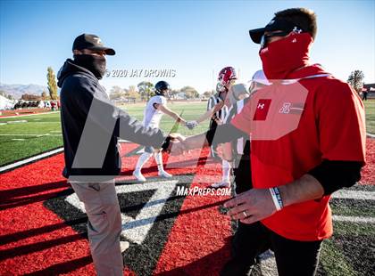 Thumbnail 2 in American Fork vs. Copper Hills (UHSAA 6A - 2nd Round Playoff) photogallery.