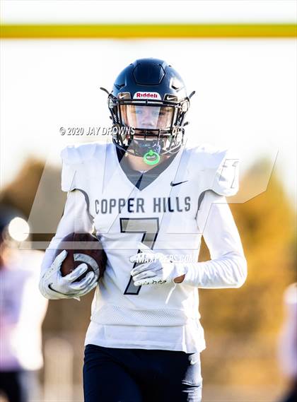 Thumbnail 2 in American Fork vs. Copper Hills (UHSAA 6A - 2nd Round Playoff) photogallery.