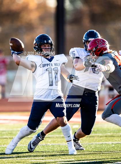 Thumbnail 1 in American Fork vs. Copper Hills (UHSAA 6A - 2nd Round Playoff) photogallery.