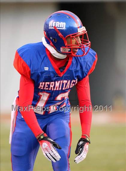 Thumbnail 2 in Battlefield vs. Hermitage (VHSL Group 3A Division 6 Final) photogallery.
