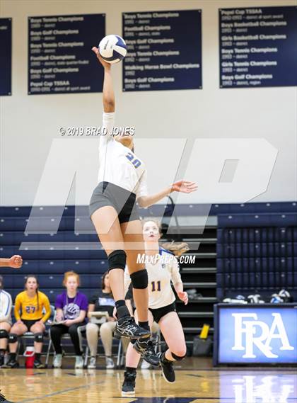 Thumbnail 3 in Donelson Christian Academy @ Franklin Road Academy (TSSAA  DII-A Region Quarterfinal) photogallery.