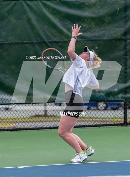 Thumbnail 1 in NCHSAA 3A Girls Tennis Championships (Singles) photogallery.