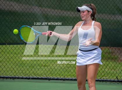 Thumbnail 1 in NCHSAA 3A Girls Tennis Championships (Singles) photogallery.