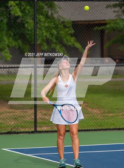 Thumbnail 1 in NCHSAA 3A Girls Tennis Championships (Singles) photogallery.