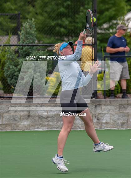 Thumbnail 1 in NCHSAA 3A Girls Tennis Championships (Singles) photogallery.