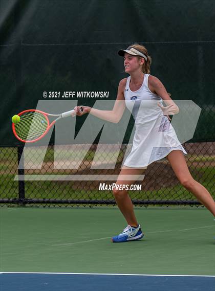 Thumbnail 1 in NCHSAA 3A Girls Tennis Championships (Singles) photogallery.