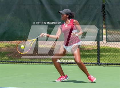 Thumbnail 1 in NCHSAA 3A Girls Tennis Championships (Singles) photogallery.