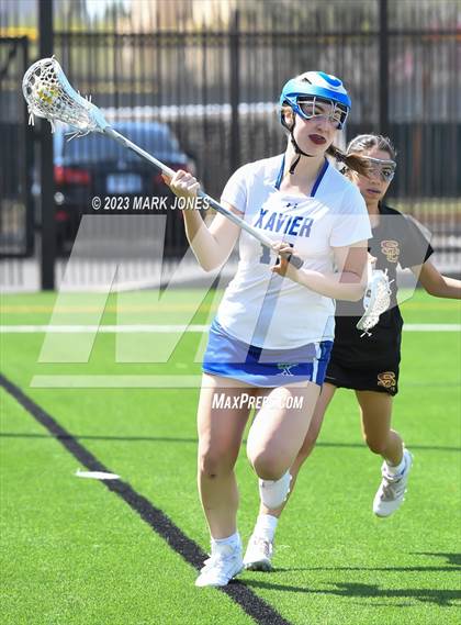 Thumbnail 2 in Xavier College Prep vs. Salpointe Catholic (JV) photogallery.