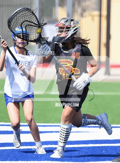 Thumbnail 3 in Xavier College Prep vs. Salpointe Catholic (JV) photogallery.