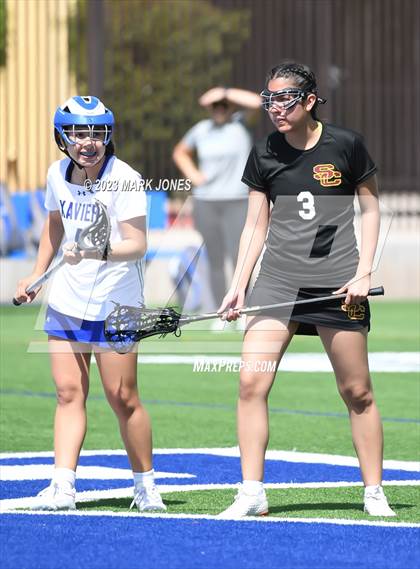 Thumbnail 2 in Xavier College Prep vs. Salpointe Catholic (JV) photogallery.